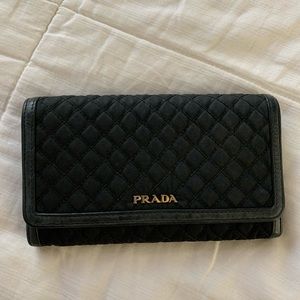 Prada long wallet